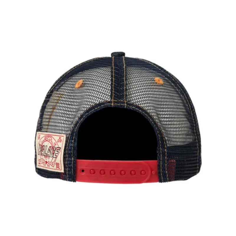 PALACE X Evisu Dice Mesh Trucker-1