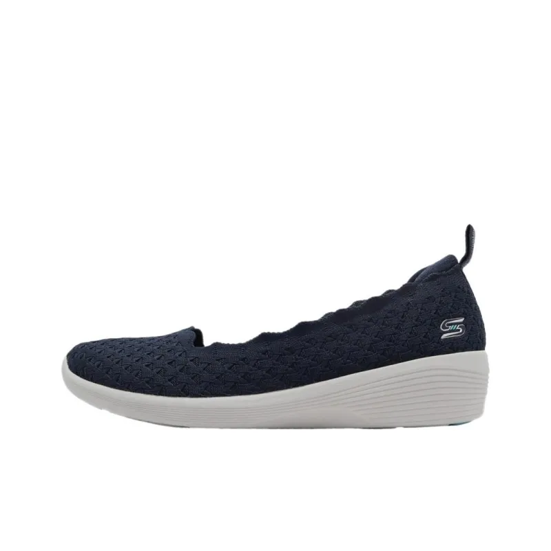 Skechers Arya Slip-Resistant Low-Top Casual Shoes Women's Blue-0