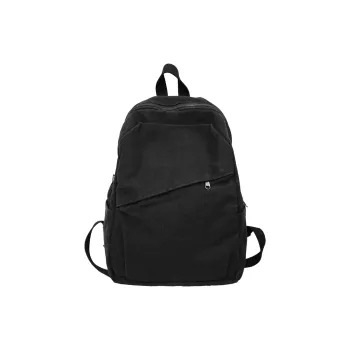 Travel Canvas Backpack Regular Unisex Black/White/Green/Red/Khaki