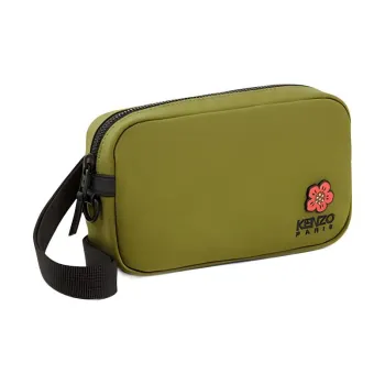 KENZO Nylon Fanny Pack, Shoulder Bag, Crossbody Bag Women's Army Green