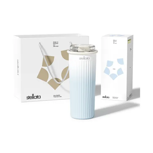 STELLATA Insulated Cups Blue White Pink 550ML