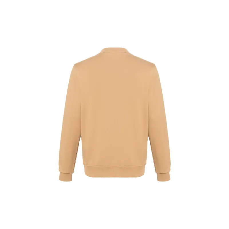Burberry Monogram Motif Check Panel Sweatshirt-1