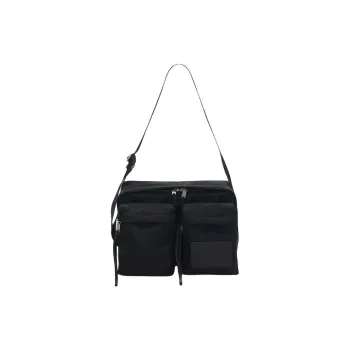 JIL SANDER Multi pocket Canvas Crossbody Bag