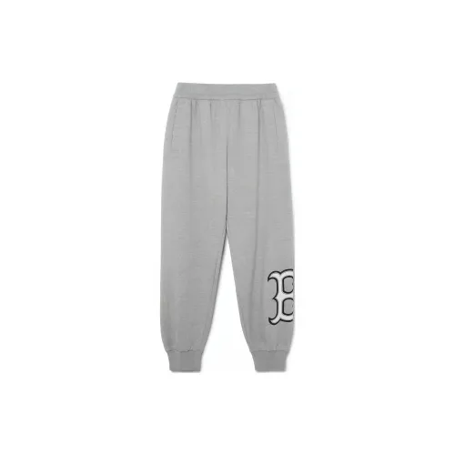 MLB Boston Red Sox Knitted Sweatpants Unisex Gray