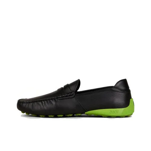 TOD'S Automobili Lamborghini Slip-on Leather Driving Shoes