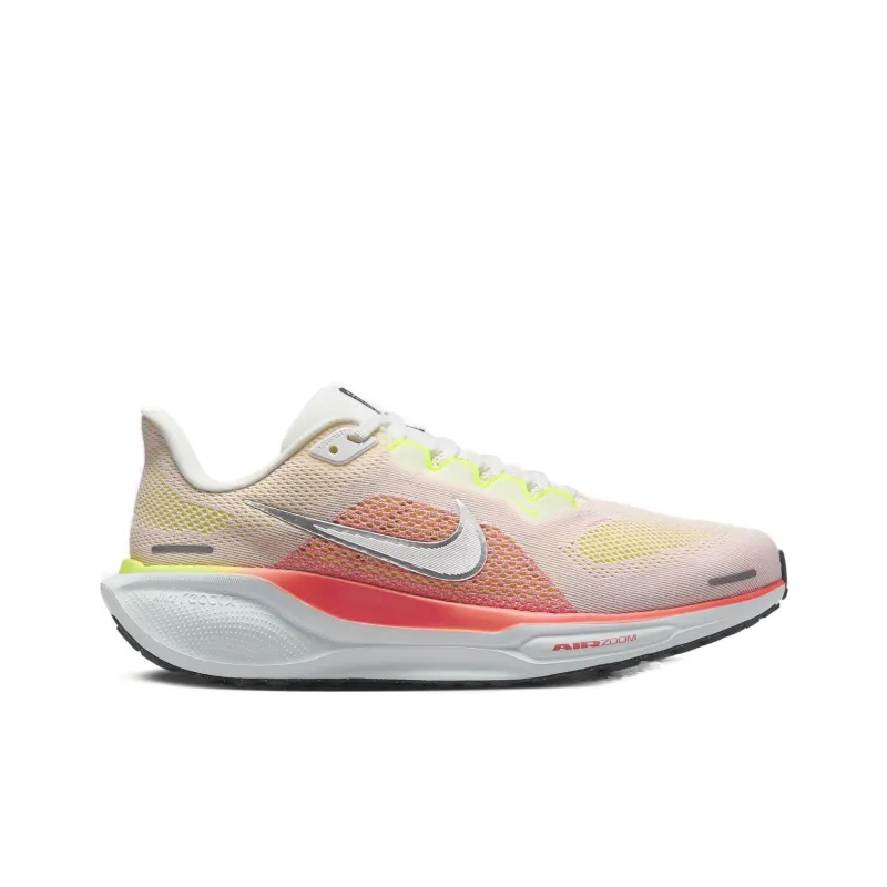 Nike Pegasus 41 Summit White Bright Crimson Glacier Blue Chrome Women's-1
