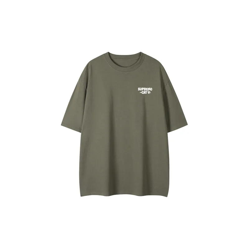 Supremo Cat T Shirts Unisex-7