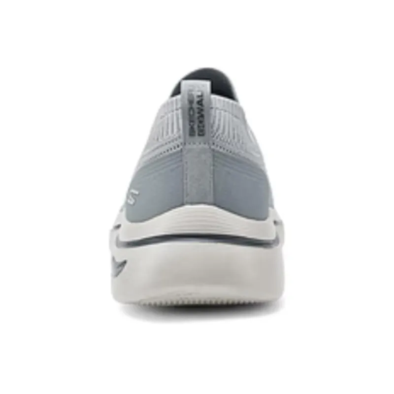 Skechers MEN'S GO WALK Slip Resistant Low Top Casual Shoes Men's Gray-3