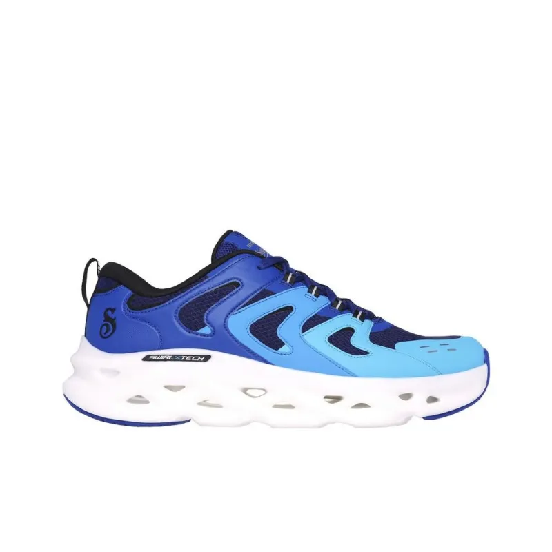 Skechers SNOOP Anti Slip Wear Resistant Low Top Casual Shoes Men's Blue-1