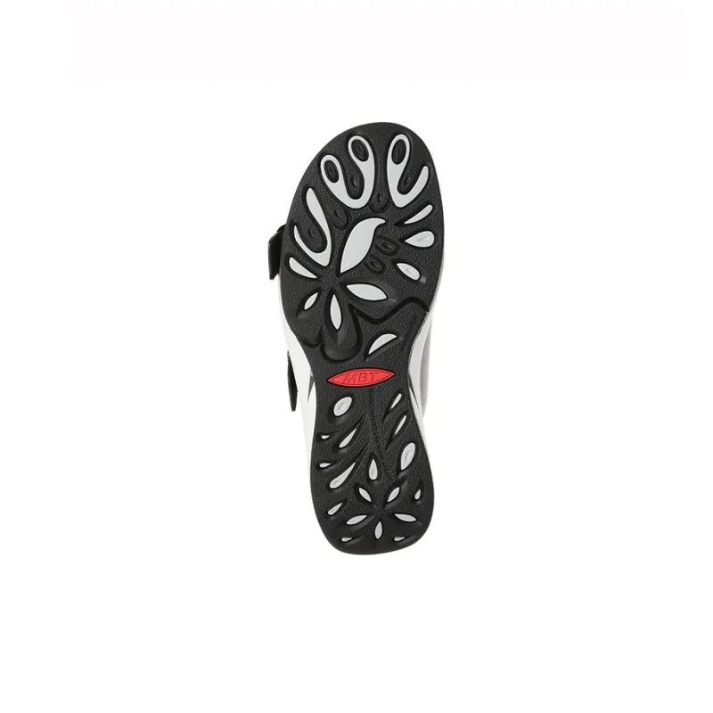 MBT Beach Sandals Women's White/Silver-5