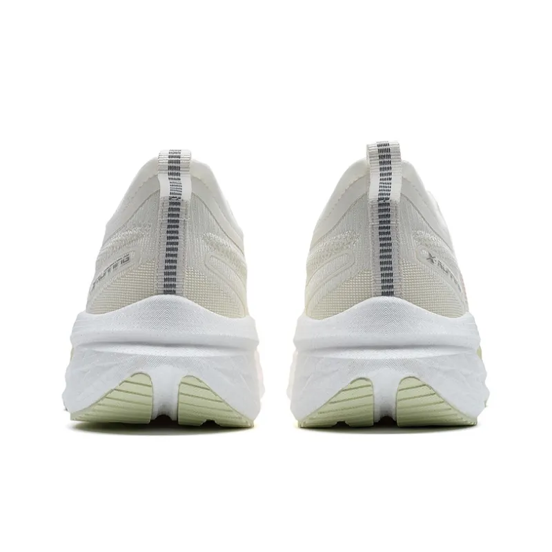 XTEP Five point Speed 2.0 Shock Absorbers Low Top Running Shoes Women's White Pink-5