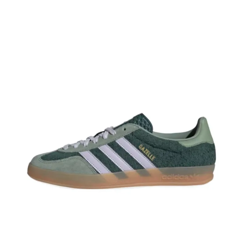 Adidas Gazelle Indoor Mineral Green Silver Dawn-0