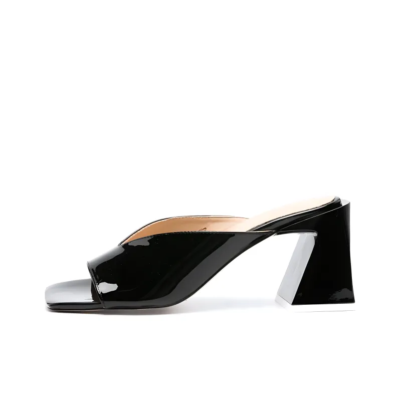 ALOHAS Quiet Slide Slippers Women's Black-0