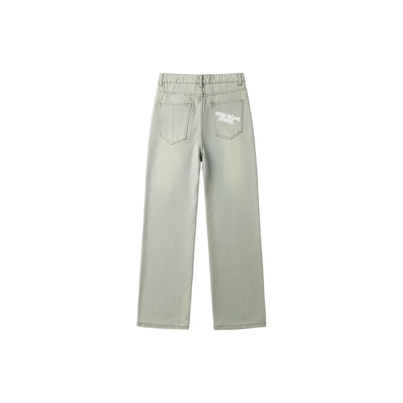 AFTER SCHOOL SPECIAL Jeans Unisex Yellow Mud-1