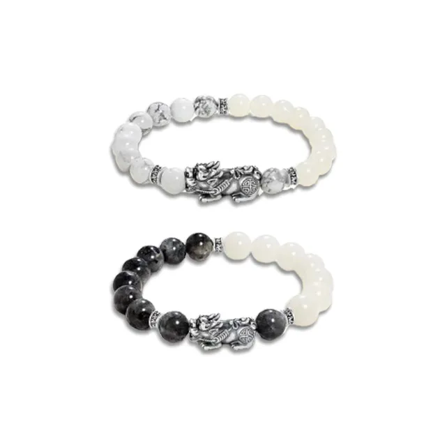 Silver Trim Bodhi Bracelets Unisex-39