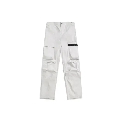 GUUKA TECH Cargo Pants Men Light Gray