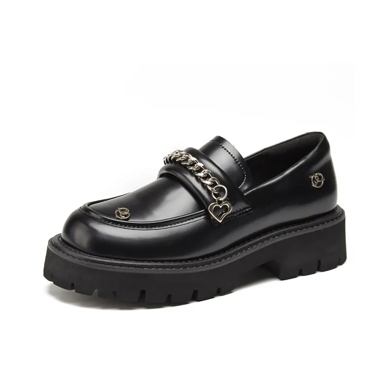 HERLOOK Loafers Women's Black-1