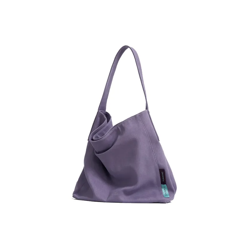YUMCHIC 100% Cotton Twill Canvas Handbag Shoulder Bag Large Size Women's Multicolor-3
