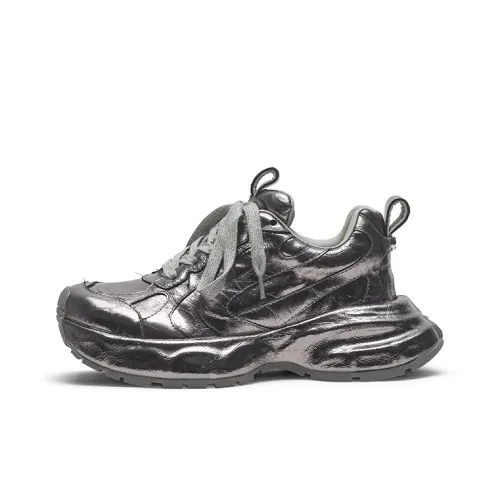 Coup De Foudre Cushioning Height Increasing Low Top Chunky Sneakers Women's