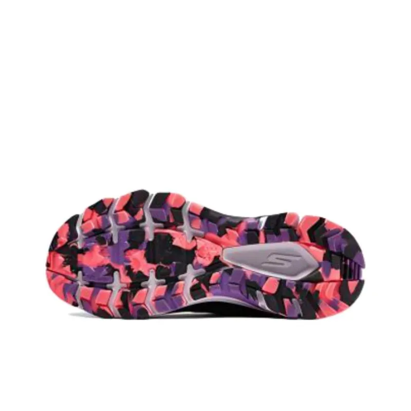 Skechers WOMEN'S GO Series Non slip Support Low Top Casual Running Shoes Women's Black Purple-4