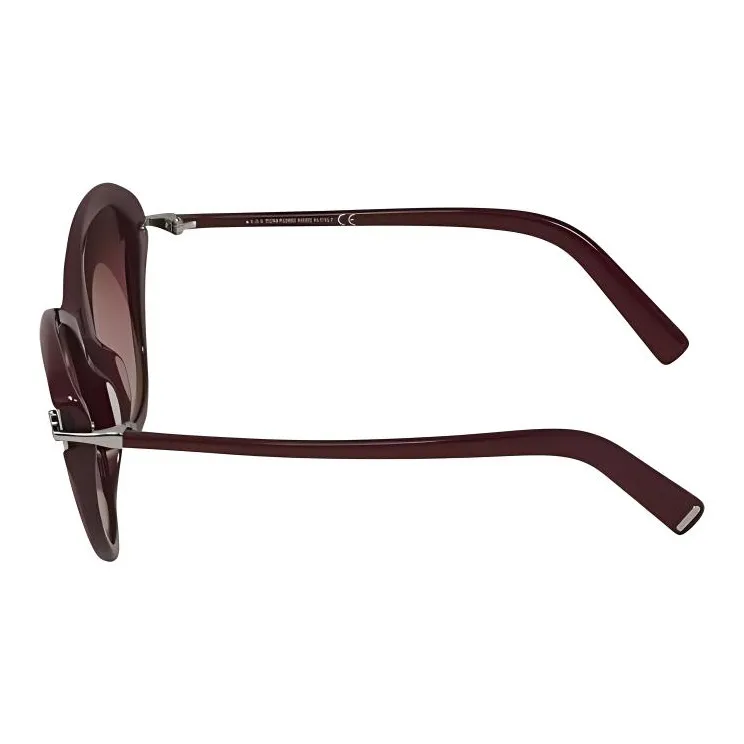 TOM FORD Cat Eye Sunglasses Unisex Burgundy-2