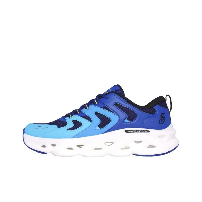Skechers SNOOP Anti Slip Wear Resistant Low Top Casual Shoes Men's Blue-0