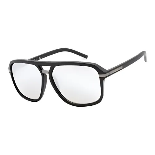 guess HWSG83 Plastic Irregular Shape Sunglasses Men's Black