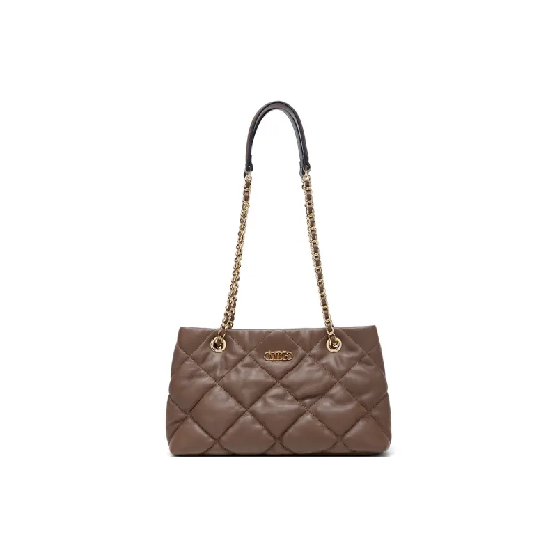 Montagut Sheepskin Chain Bag, Shoulder Bag Regular Women's Ecru/Light Green/Stone Gray/Acorn/Ice Coffee/Yellow/Black-13