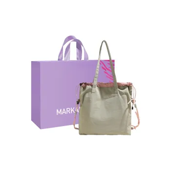 MARKANGARO Nylon Tote Bag, Shoulder Bag Women's Ice Cream Green