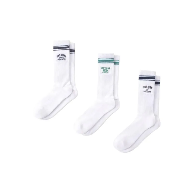 Abercrombie＆Fitch Men Mid-Calf Socks-1