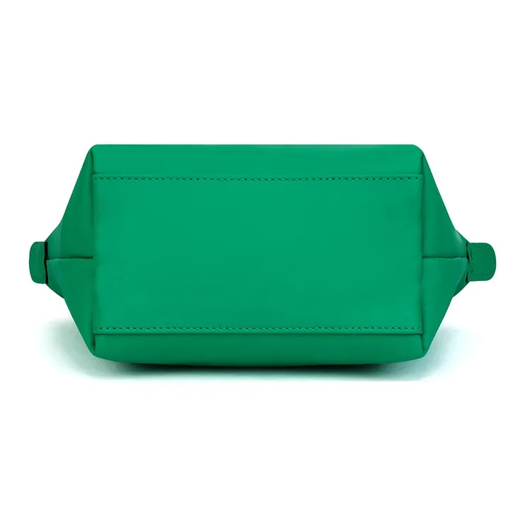 LONGCHAMP Cow Leather Shoulder Bag Crossbody Bag Handbag Women's Green-4