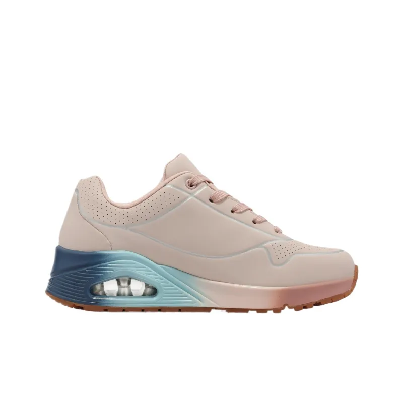 Skechers Wear-Resistant Low-Top Casual Shoes Women's Cherry Blossom Pink-1