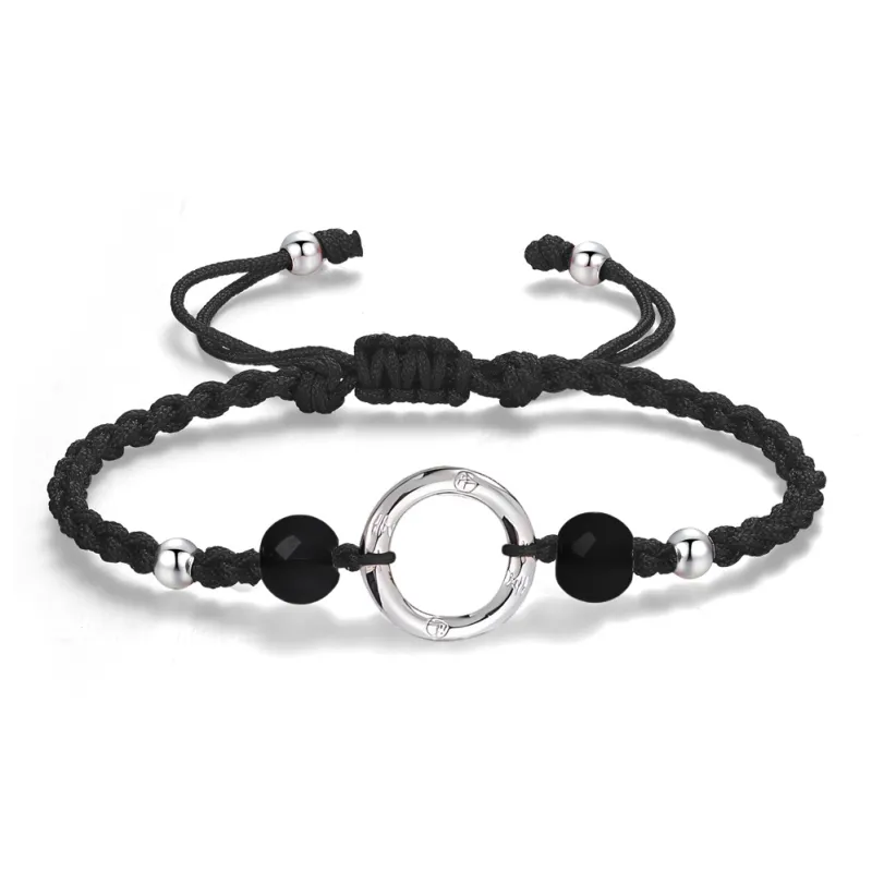 Shiban Obsidian Jade Bracelets Unisex-0