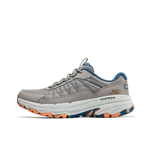Skechers WOMEN'S GO Series Slip Resistant Low Top Casual Running Shoes Women's Gray Blue