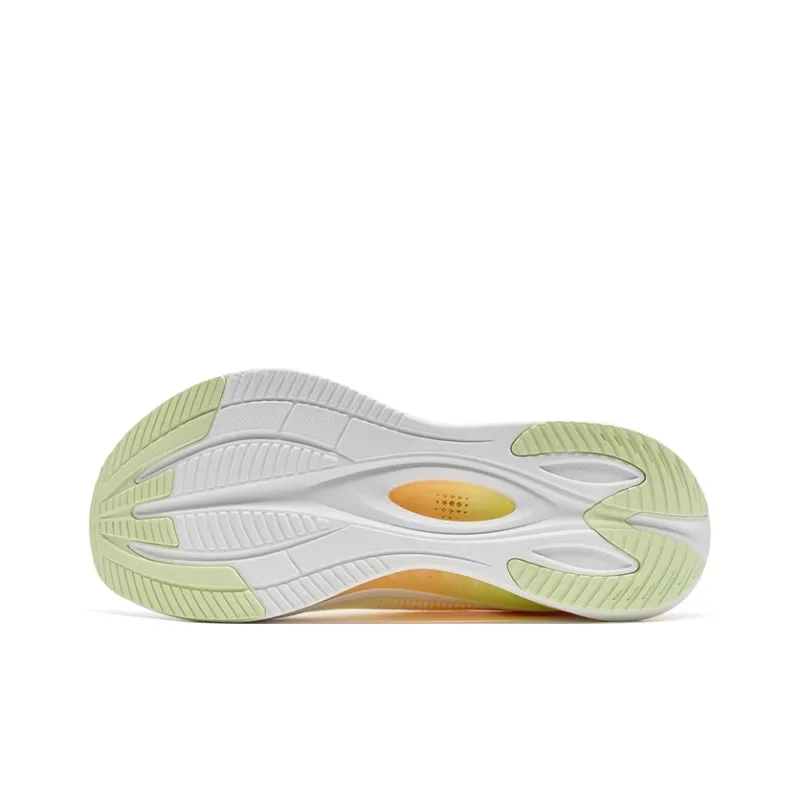 XTEP Hydrogen Wind 7.0 Cushioning Breathable Lightweight Low Top Running Shoes Women's Clear Orange Breeze-6