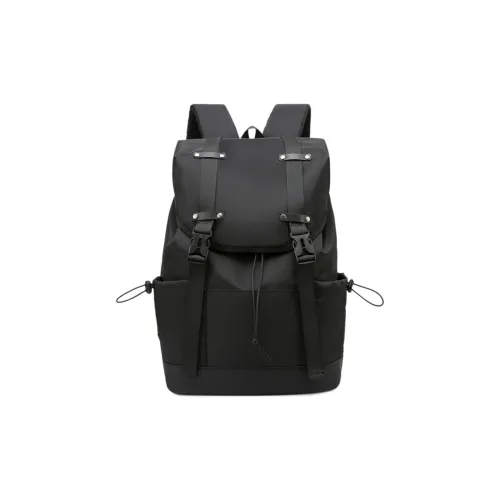 ADIYP Polyester Backpack Regular Unisex Black/Gray/Leaf/Graffiti/Mosaic