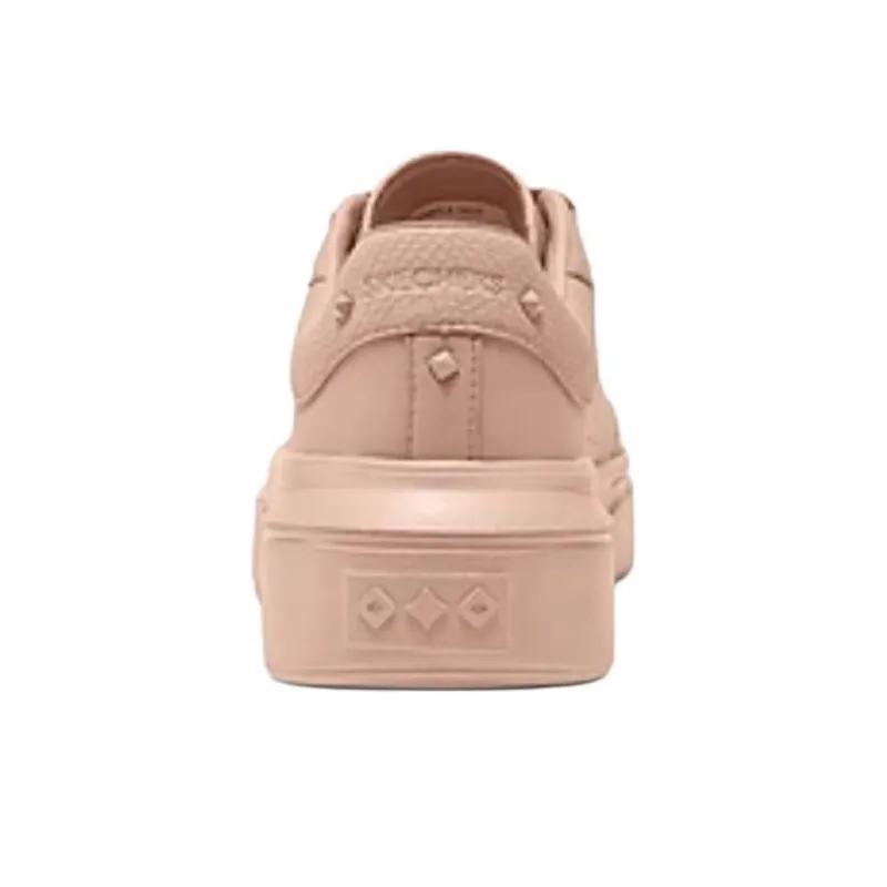 Skechers Court Classics Anti Slip Wear Resistant Low Top Skateboard Shoes Women's Tan-3