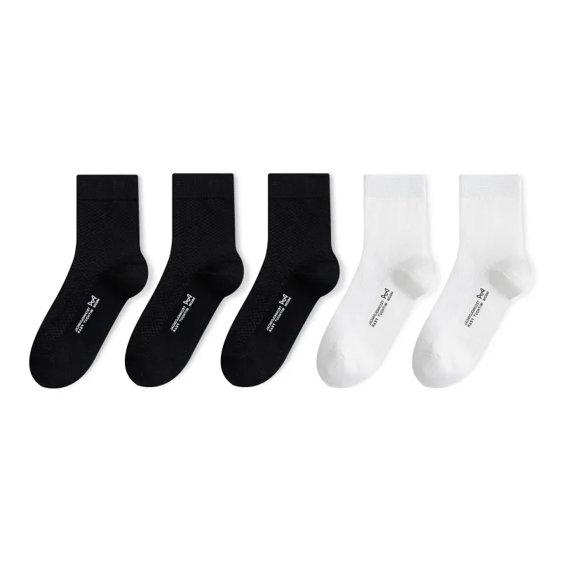 MIIOW Cool One Summer Series Mid Calf Socks Unisex Combo Set-10