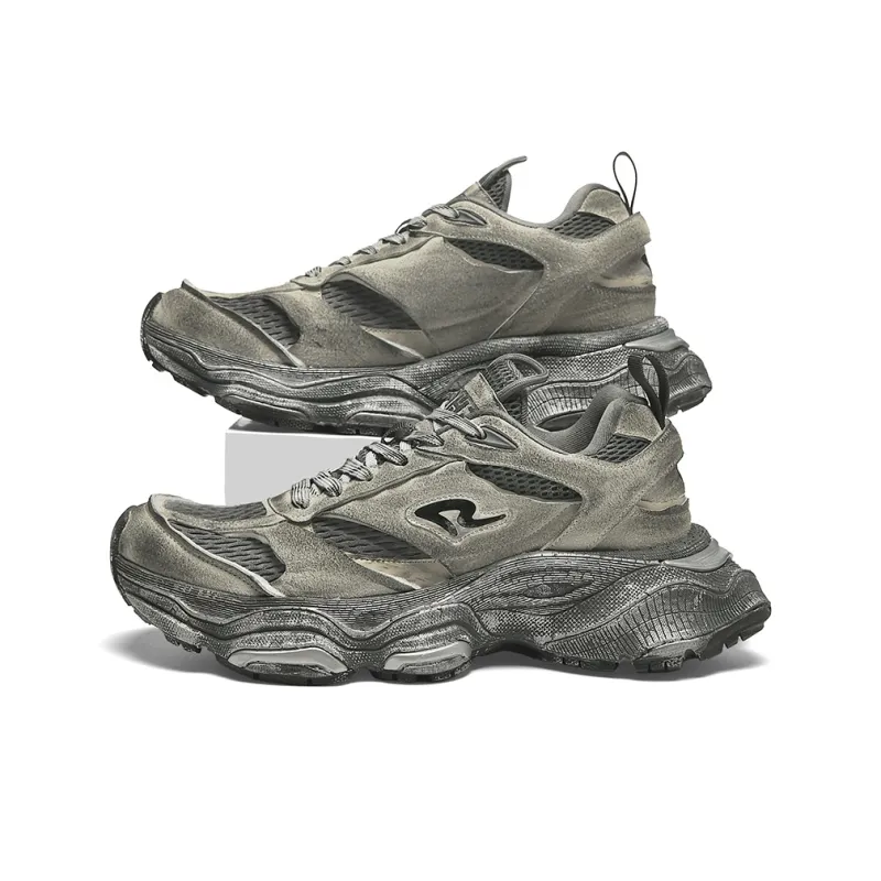 ROHR Slip-Resistant Low-Top Chunky Sneakers Men's-4