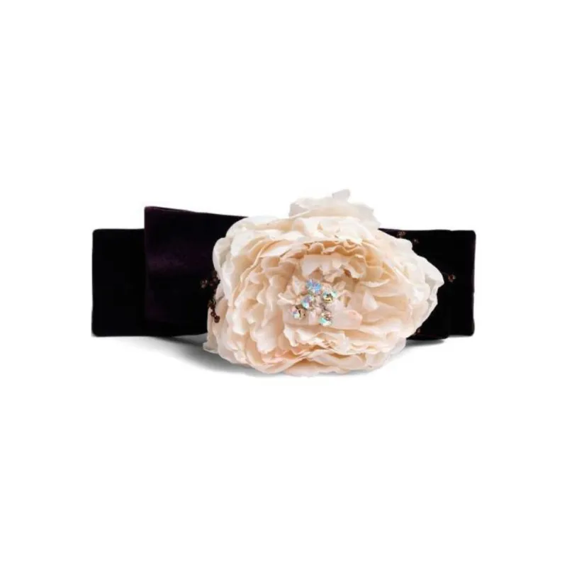 Bonpoint Garmia Floral-appliqué Headband-2