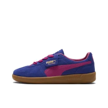 PUMA Palermo Anti Slip Wear Resistant Low Top Skateboard Shoes Women's Blue