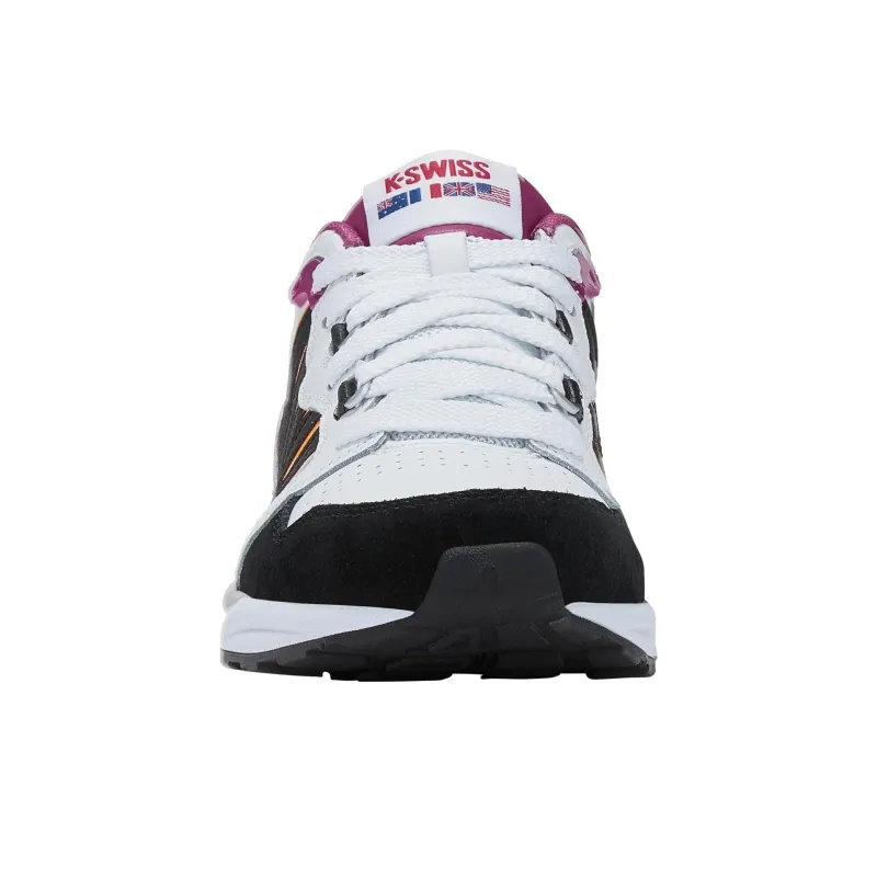 KSWISS Si 18 RANNELL Anti Slip Wear Resistant Low Top Skateboard Shoes Women's Fuchsia-3