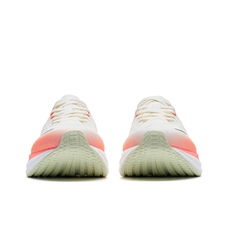 XTEP Five point Speed 2.0 Shock Absorbers Low Top Running Shoes Women's White Pink-3