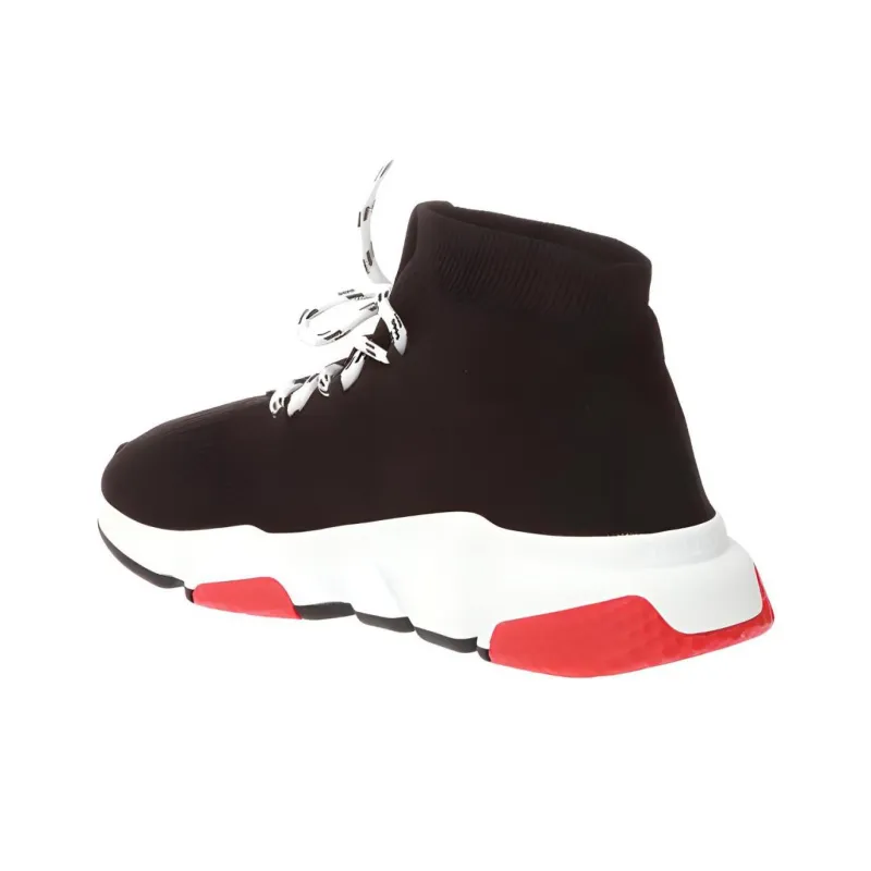 Balenciaga Speed Lace Up Trainer 'Black Red'-3