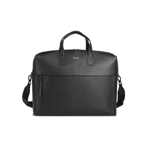 Paul Smith Top Handle Leather Tote Bag