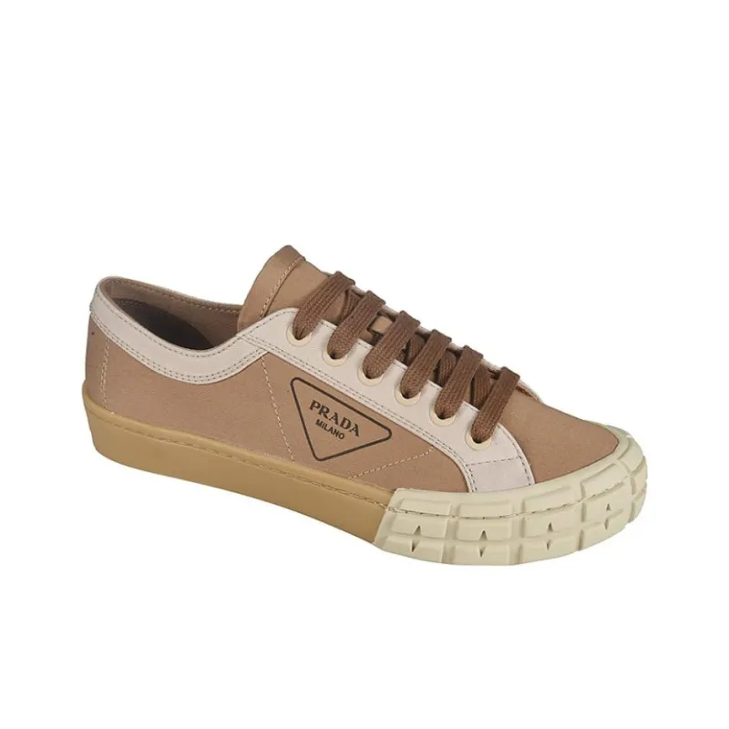 PRADA Stylish Skateboarding Shoes Men's Brown-3