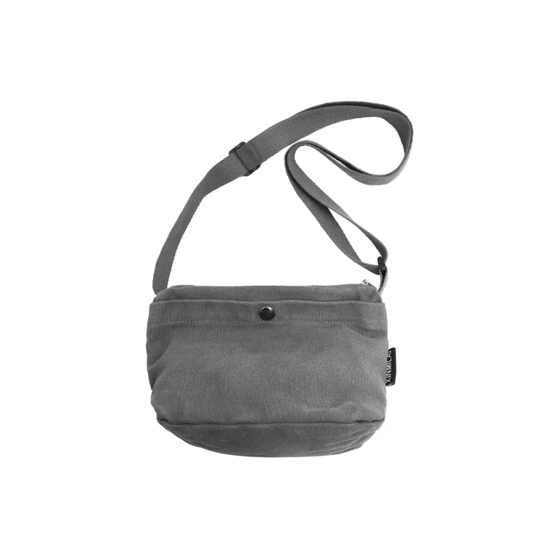 Travel Canvas Canvas Bag Shoulder Bag Crossbody Bag Regular Unisex Black/Gray/White/Green/Brown-3