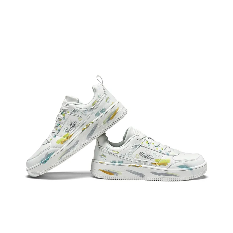 TCELLARS Skateboard Shoes Unisex Low Top White-112