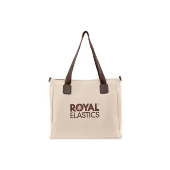 ROYAL ELASTICS Canvas Canvas Bag Tote Bag Shopping Bag Portable Crossbody Bag Shoulder Bag Regular Women's Khaki