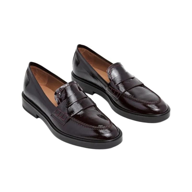 FLATTERED Loafers 2cm Women's Burgundy-2
